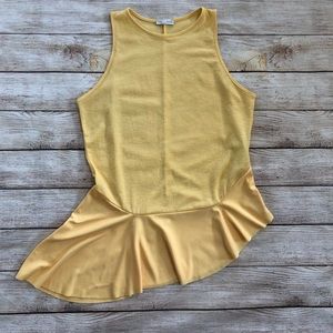 Zara high-low sleeveless top